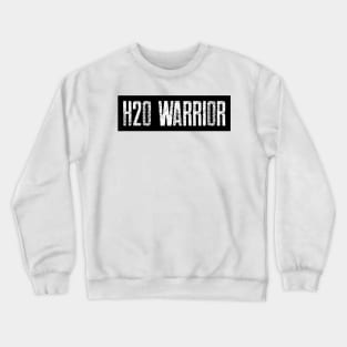 H2O warrior stance, waterpolo Crewneck Sweatshirt